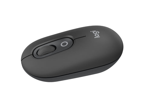 Miška Logitech POP Mouse z EMOJI, Bluetooth, grafitna