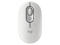 Miška Logitech POP Mouse z EMOJI, Bluetooth, bela