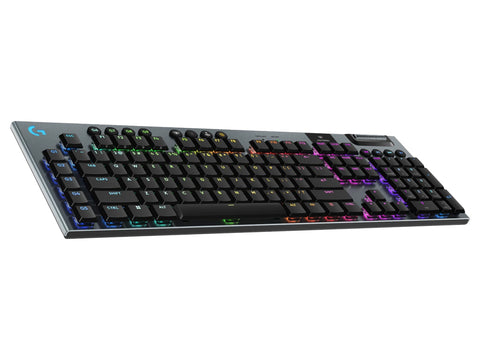 Tipkovnica Logitech G915 X LIGHTSPEED, GL Linear, Wireless, črna, SLO g.
