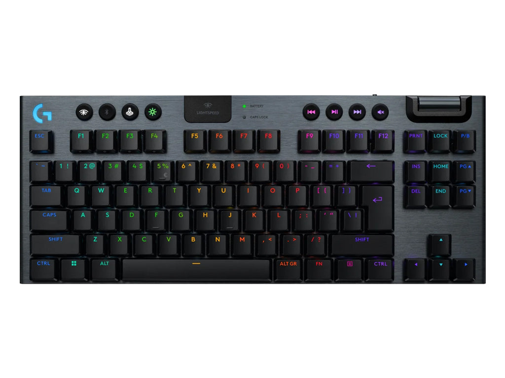 Tipkovnica Logitech G915 X LIGHTSPEED TKL, GL Clicky, Wireless, črna, SLO g.