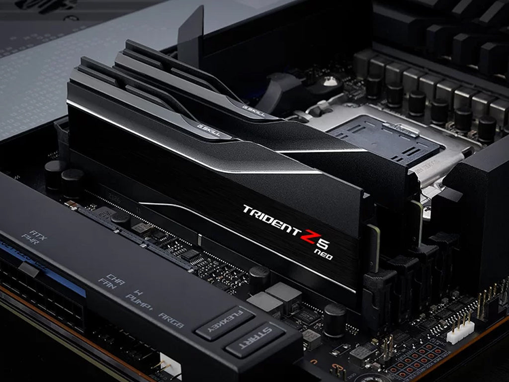 RAM DDR5 32GB Kit (2x16GB) 6000 MT/s CL30 1.35V, G.SKILL Trident Z5 Neo AMD Expo, Intel XMP