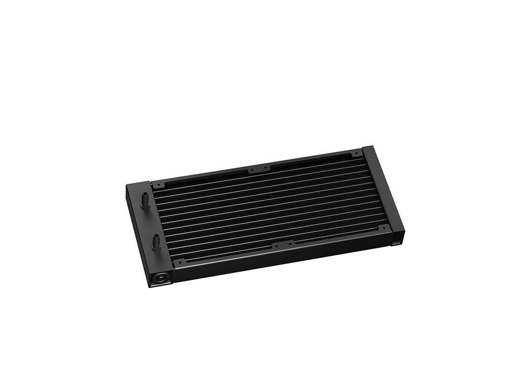 Komplet za tekočinsko hlajenje AIO Liquid Cooler DeepCool MYSTIQUE 240 ARGB, 240mm, RGB, LCD, črn