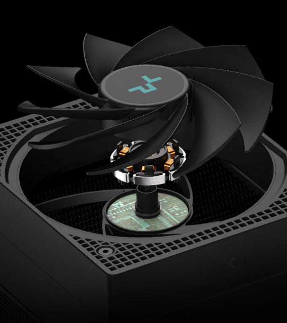 Hladilnik za procesor DeepCool ASSASSIN IV VC VISION, 140mm, Vapor Chamber, LCD, črn
