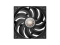 Ventilator za ohišje DeepCool FT12 PWM 120mm, črn