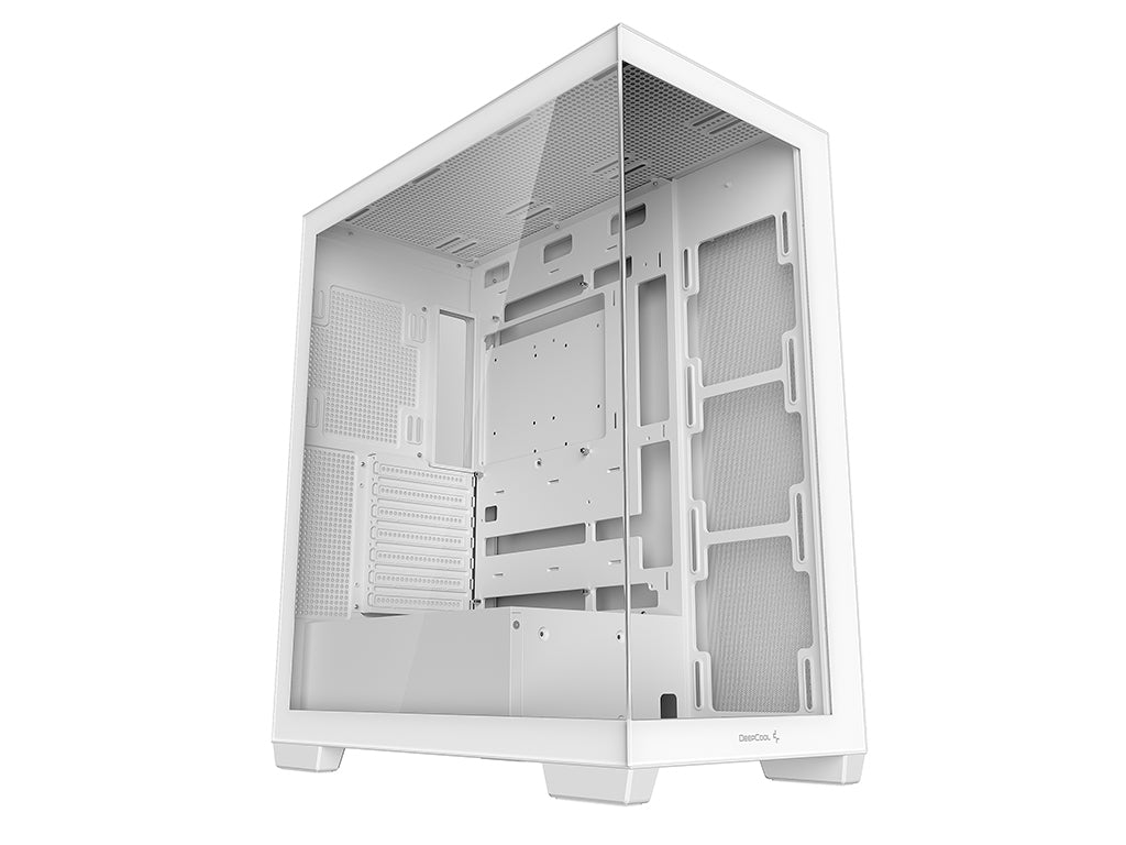 Računalniško ohišje DeepCool CG580 WH, ATX, Midi-Tower, kaljeno steklo, belo