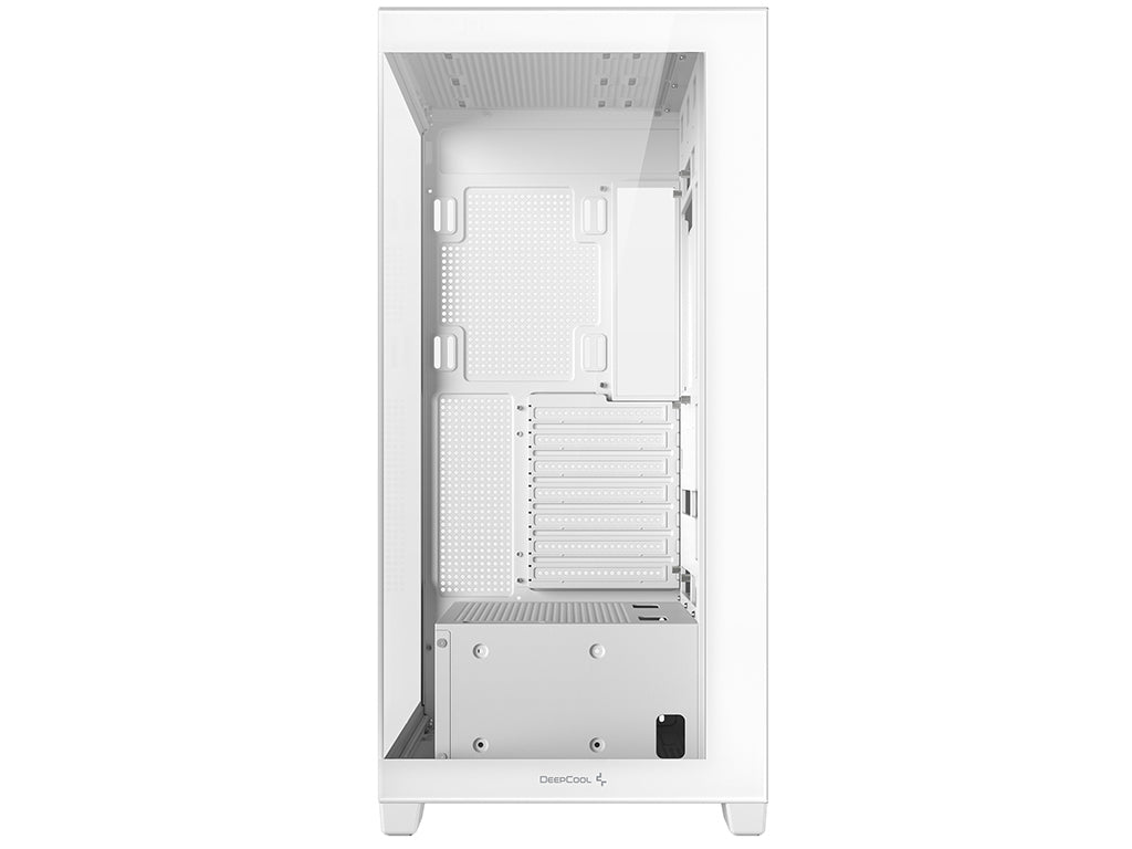 Računalniško ohišje DeepCool CG580 WH, ATX, Midi-Tower, kaljeno steklo, belo