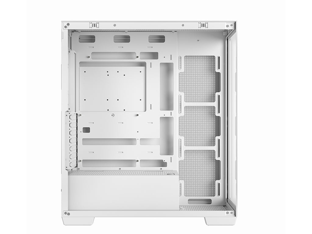 Računalniško ohišje DeepCool CG580 WH, ATX, Midi-Tower, kaljeno steklo, belo