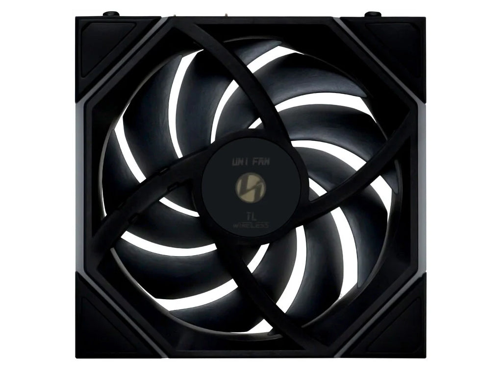 Ventilator za ohišje Lian Li UNI FAN TL Wireless 120 Reverse Blade ARGB PWM 120mm, 3 Pack + Kontroler, črn
