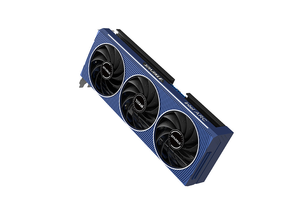 Grafična kartica Intel ARC A770 TITAN OC Edition, 16GB GDDR6, PCIe 4.0 x16, 3x DisplayPort, 1xHDMI, Sparkle