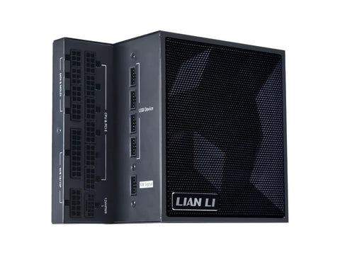 Napajalnik ATX Lian Li EDGE 1000W, 80 PLUS Gold, 12VHPWR, HUB, Modularni, črn