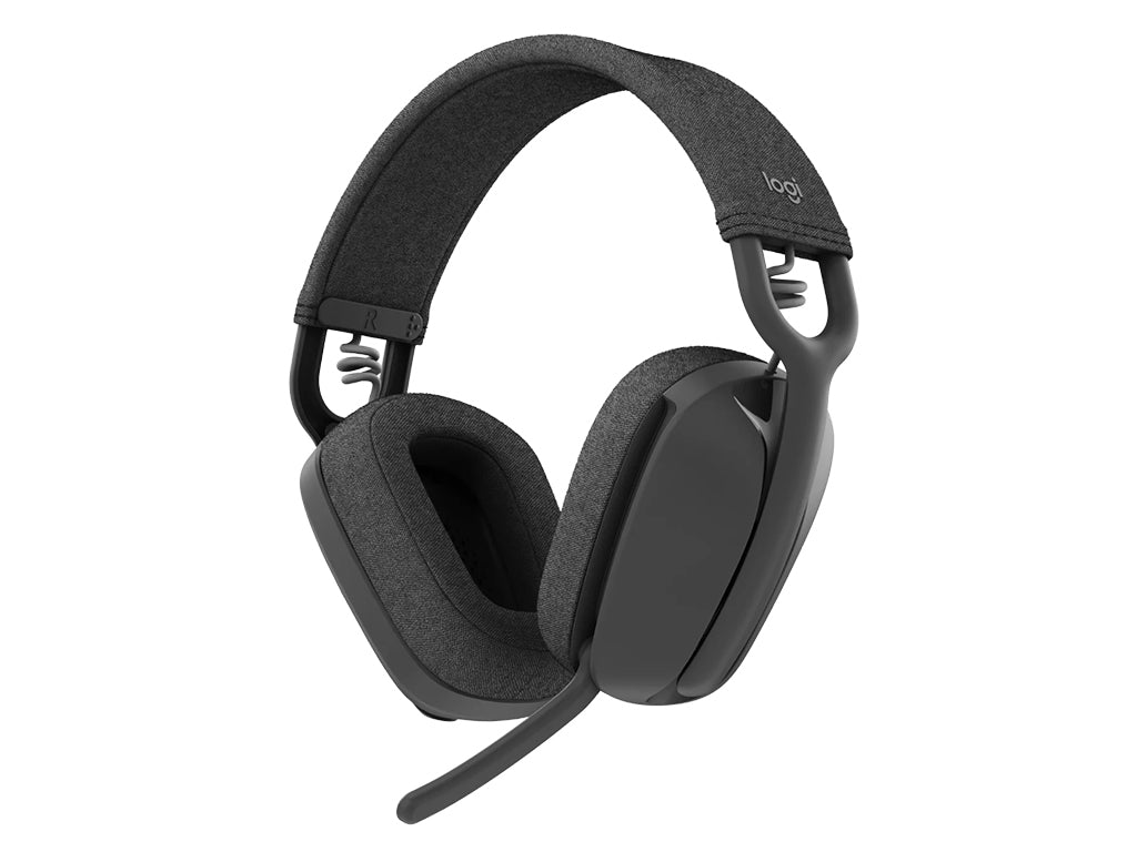 Slušalke Logitech Zone Vibe Wireless for Business, USB-C, grafitne