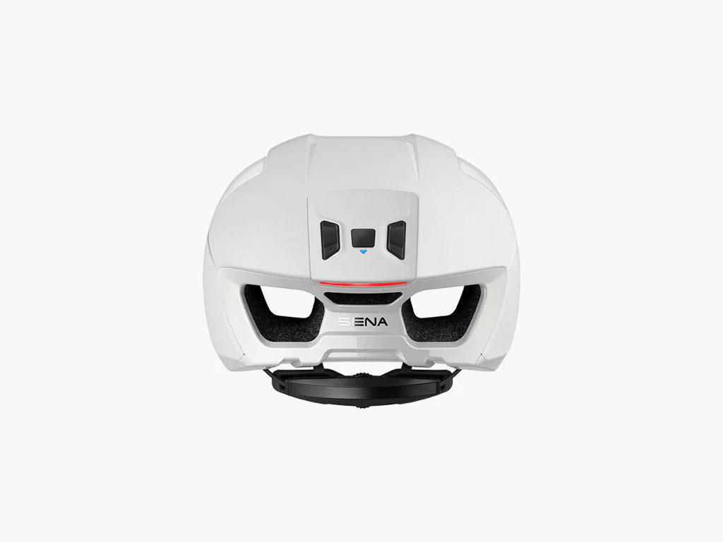 Kolesarska čelada SENA S1 Smart Helmet, Mesh, Mat bela, M