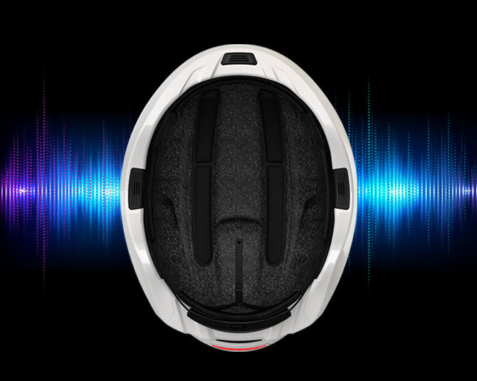 Kolesarska čelada SENA S1 Smart Helmet, Mesh, Mat bela, L