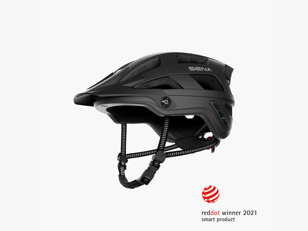 Kolesarska čelada SENA M1 EVO Smart Helmet, Mesh, Mat črna, M