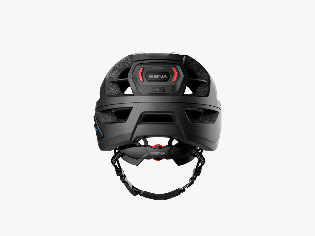 Kolesarska čelada SENA M1 EVO Smart Helmet, Mesh, Mat črna, M