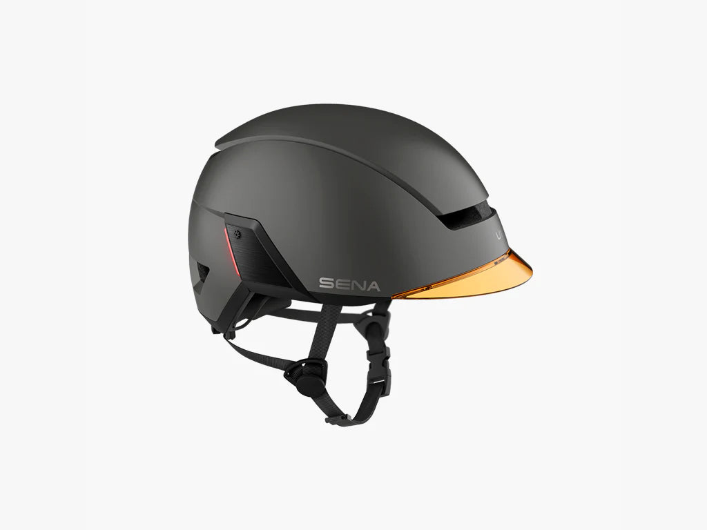 Kolesarska čelada SENA U1 Smart Helmet, Siva, M