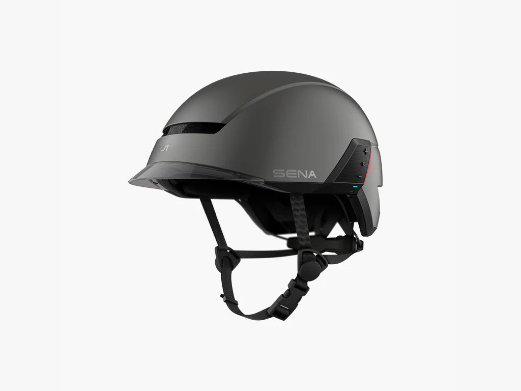 Kolesarska čelada SENA U1 Smart Helmet, Siva, L