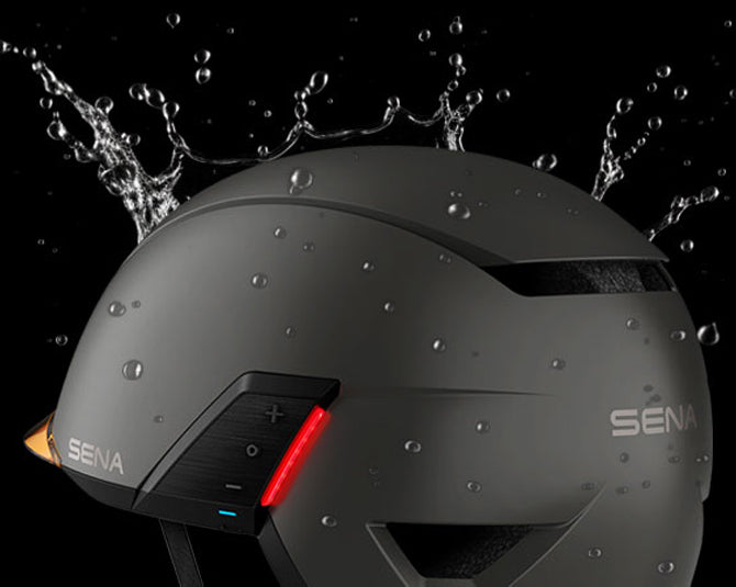 Kolesarska čelada SENA U1 Smart Helmet, Siva, M