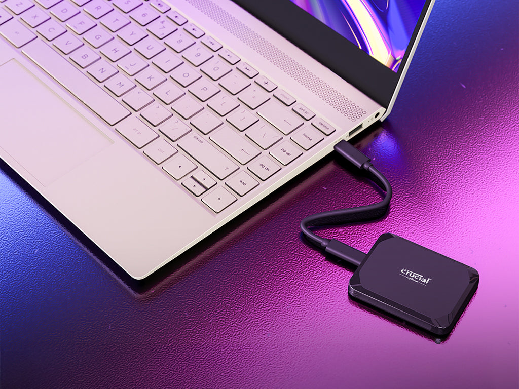 Zunanji SSD 4TB Type-C USB 3.2 Gen2, 3D NAND, CRUCIAL X9 (CT4000X9SSD9)