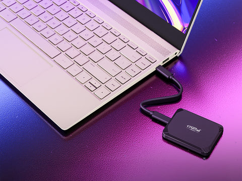 Zunanji SSD 2TB Type-C USB 3.2 Gen2, 3D NAND, CRUCIAL X9 (CT2000X9SSD9)
