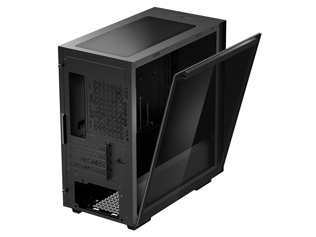 Računalniško ohišje DeepCool MACUBE 110, Micro-ATX, Kaljeno steklo, črno