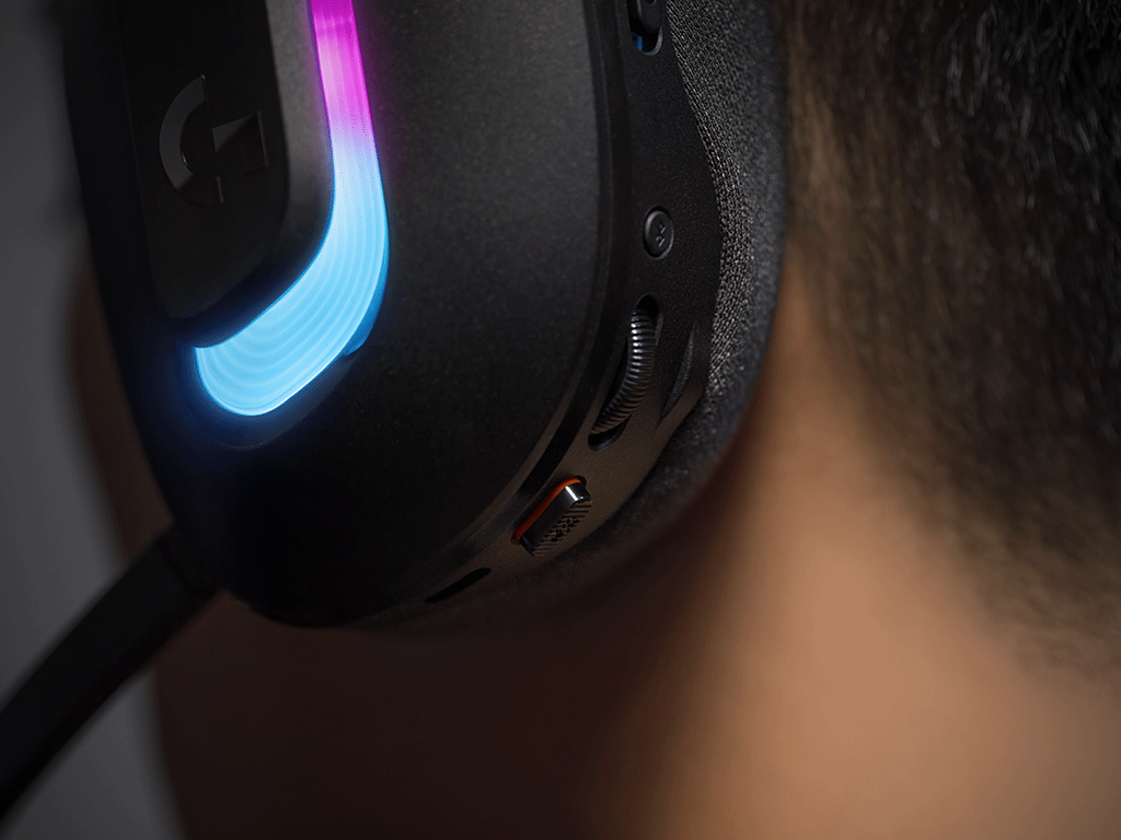 Slušalke Logitech G522 LIGHTSPEED Wireless Gaming, črne