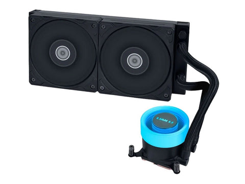 Komplet za tekočinsko hlajenje AIO Liquid Cooler Lian Li GA II Lite 240 Performance, črn