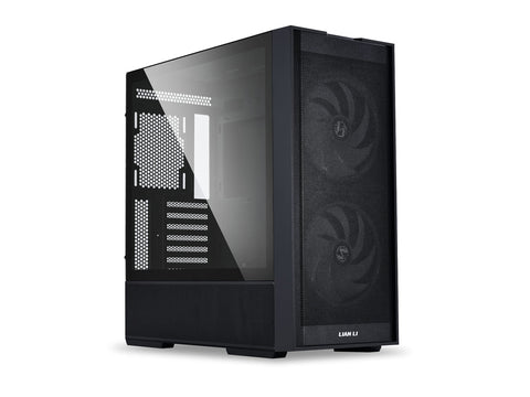 Računalniško ohišje Lian Li LANCOOL 206 Midi-Tower, ATX, ARGB, kaljeno steklo, črno