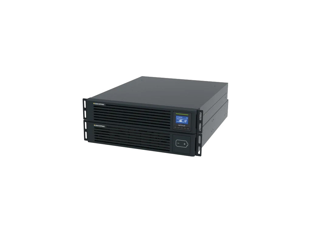 UPS SOCOMEC Netys RT 5000VA, 5000W, Rack/tower, On-line, sinusni izhodni signal, USB, LCD
