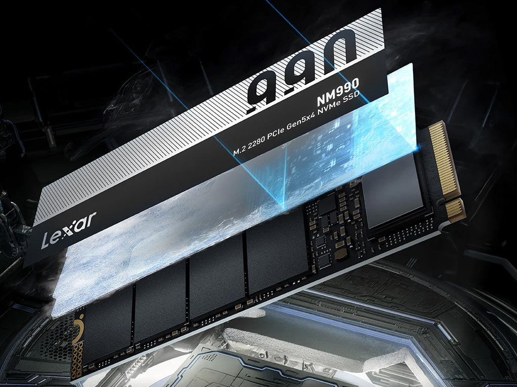 SSD 4TB M.2 80mm PCI-e 5.0 x4 NVMe, Lexar NM990 (LNM990X004T-RNNNG)