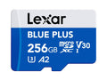 Spominska kartica Lexar BLUE PLUS, Micro SDXC, 256GB, 170MB/s, U3, V30, A2, UHS-I, z adapterjem