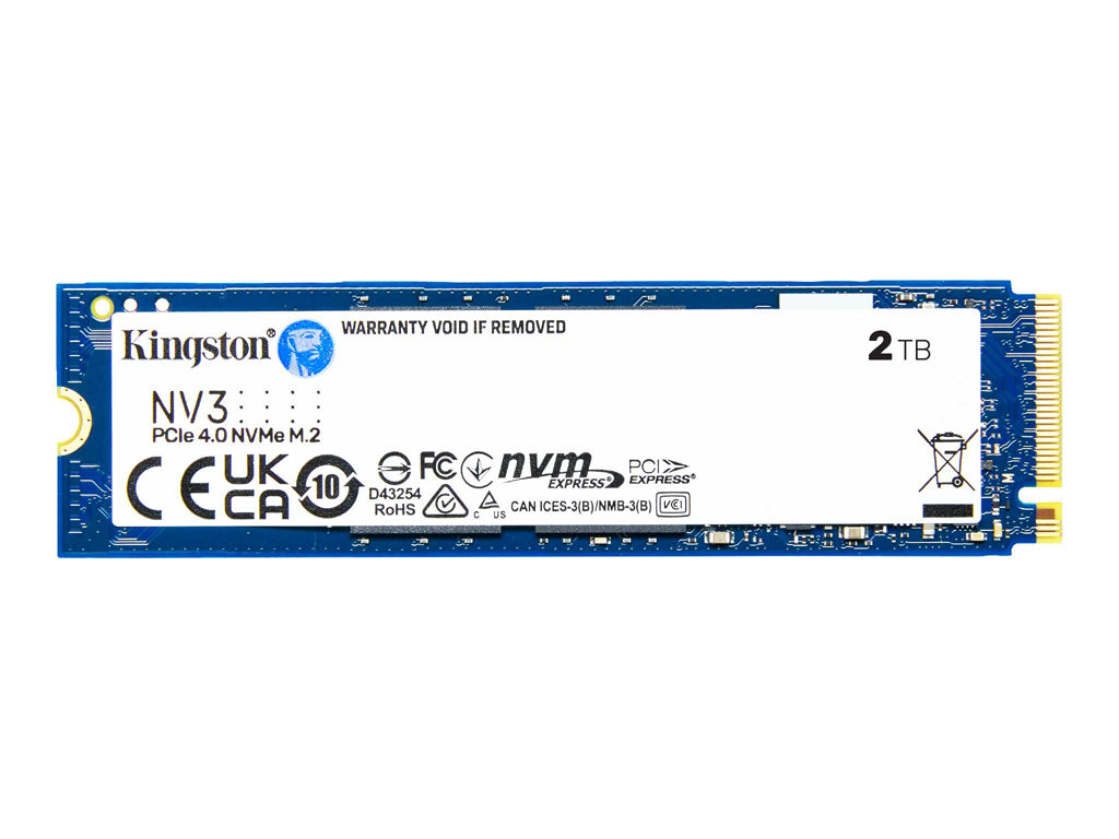 SSD 2TB M.2 80mm PCI-e 4.0 x4 NVMe, Kingston NV3 (SNV3S/2000G)