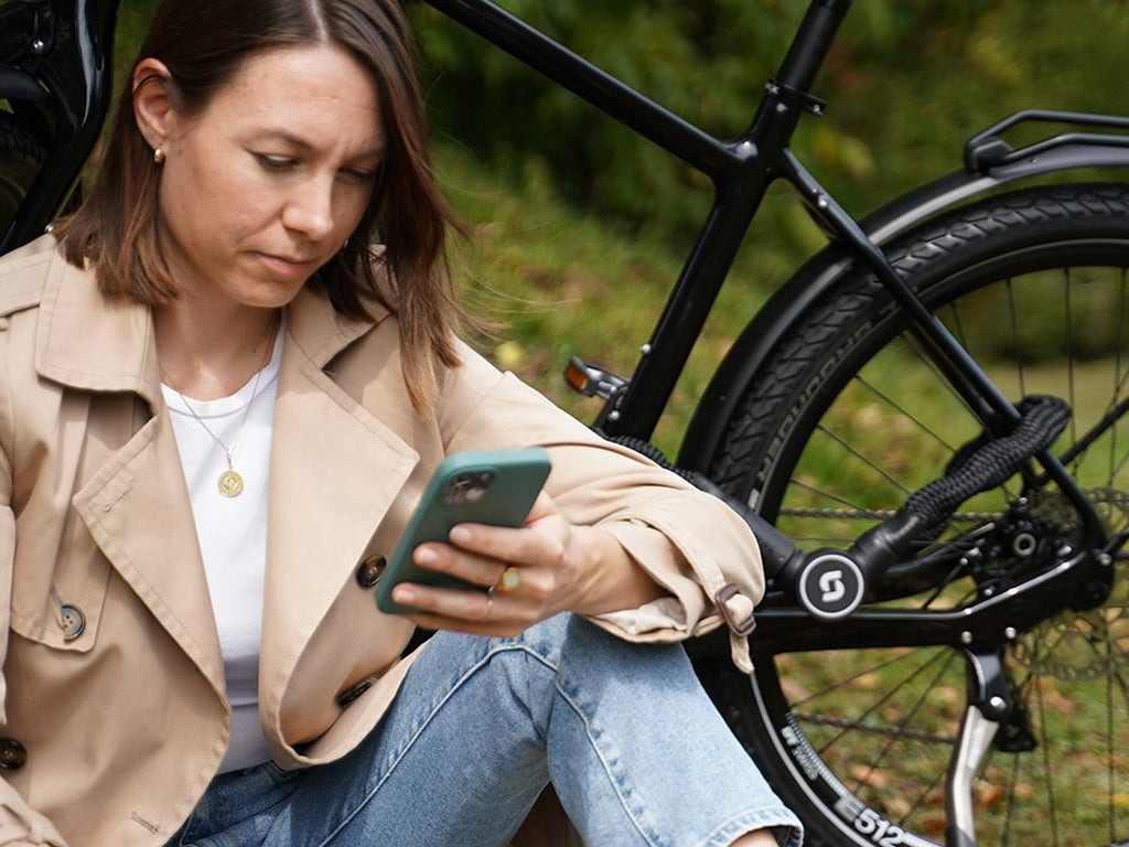 Ključavnica Serea Bold 100 cm / 8mm, NFC, črna