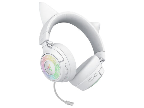 Slušalke Razer Kraken Kitty V3 Pro, bele