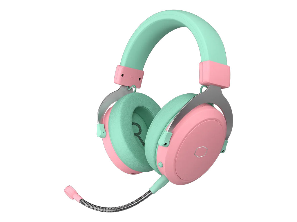 Slušalke Cooler Master CH351 Wireless, Bluetooth 5.4, zelena