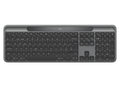 Tipkovnica Logitech K980 Signature Slim Solar+, Wireless, grafitna, SLO g.