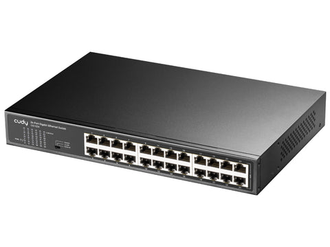 Switch CUDY GS1024, 24-Port, Gigabit, Unmanaged 