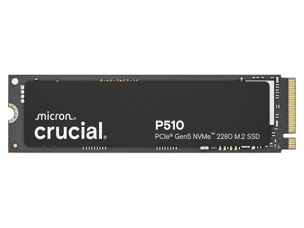 SSD 1TB M.2 80mm PCI-e 5.0 x4 NVMe, CRUCIAL P510 (CT1000P510SSD8)