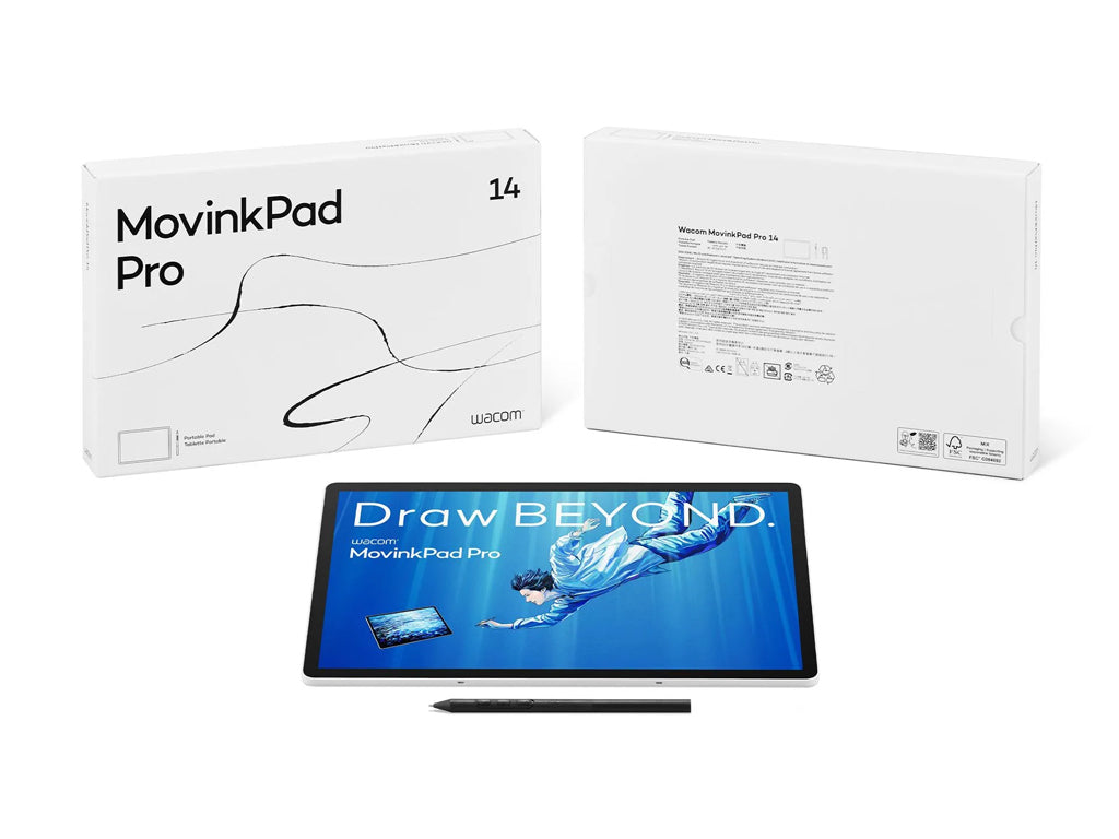 Tablica Wacom MovinkPad Pro 14, OLED, 256GB, 12GB RAM, WiFi, Android 15, USB-C