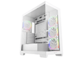 Računalniško ohišje DeepCool CG580 4F WH V2, ATX, Midi-Tower, Kaljeno steklo, belo