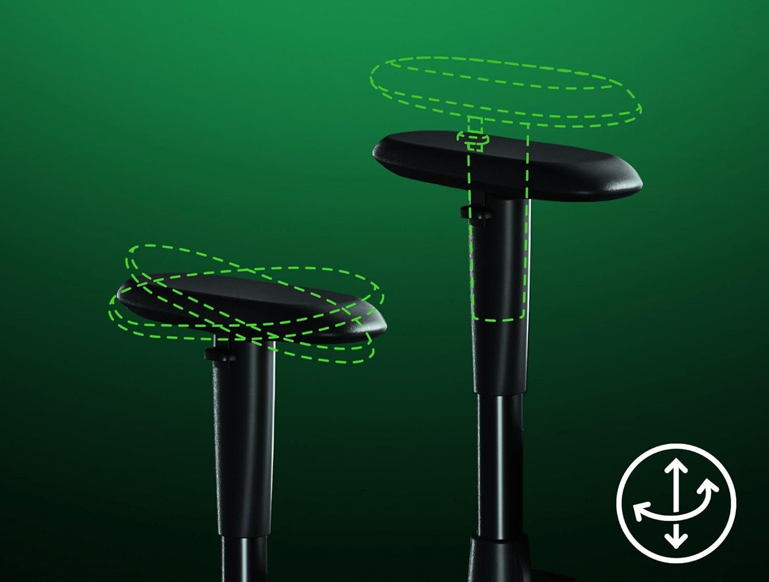 Stol Razer Iskur V2 X, svetlo siv