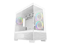 Računalniško ohišje DeepCool CG380 3F, mATX, Midi-Tower, kaljeno steklo, belo