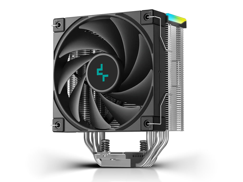 Hladilnik za procesor DeepCool AK400 DIGITAL SE, 120mm, ARGB, LCD, črn