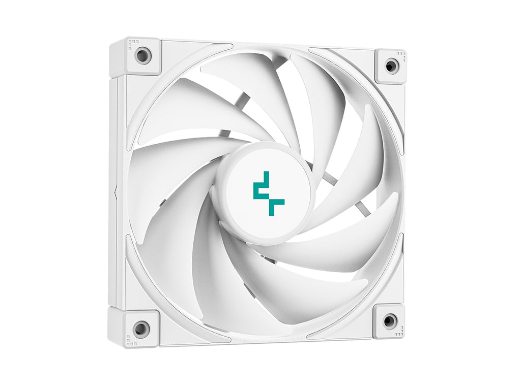 Hladilnik za procesor DeepCool AK500S DIGITAL SE WH, 120mm, ARGB, LCD, bel