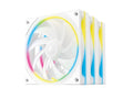 Ventilator za ohišje DeepCool FL12 SE 3-IN-1 WH ARGB PWM 120mm, 3 Pack, bel