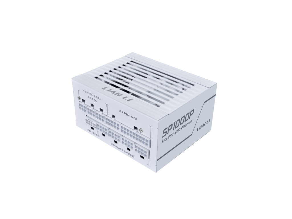 Napajalnik SFX Lian Li SP Platinum 1000W, 80 PLUS Platinum, Modular, bel, SP1000P
