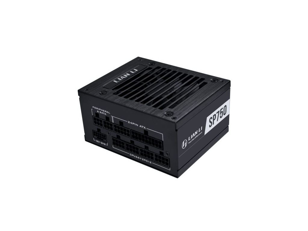 Napajalnik SFX Lian Li SP750 V2, 750W, 80 PLUS Gold, Modular, črn