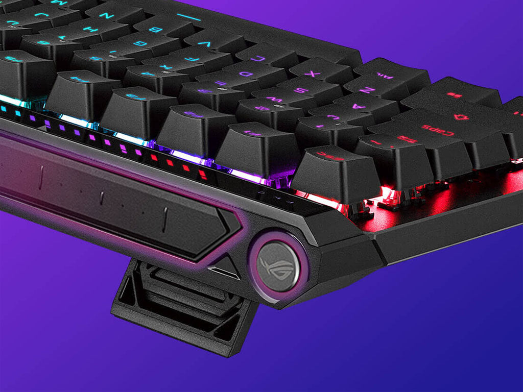 Tipkovnica ASUS ROG Falchion Ace 75 HE, ROG HFX V2 Mag Analog, RGB, USB, črna, US