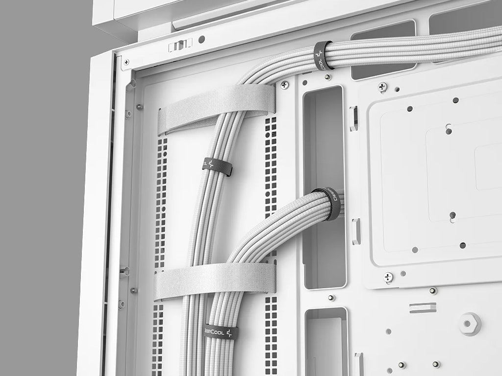 Računalniško ohišje DeepCool CL660 WH, ATX, Midi-Tower, ARGB, kaljeno steklo, belo