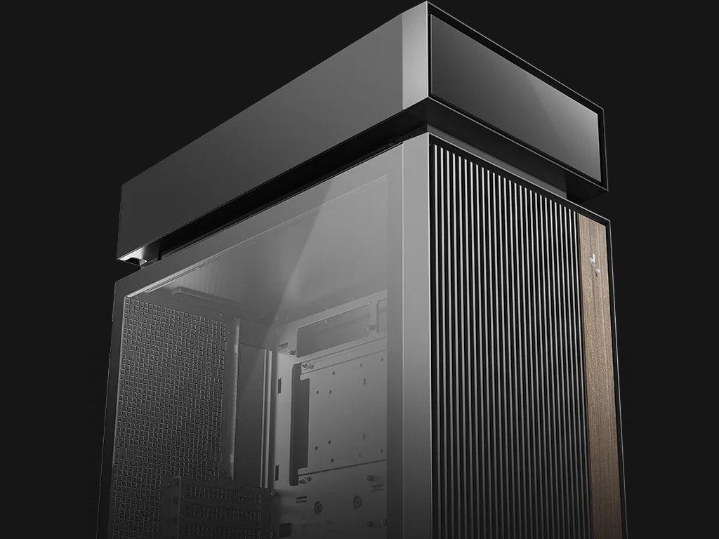 Računalniško ohišje DeepCool CL6600, AIO 360mm, ATX, Midi-Tower, ARGB, kaljeno steklo, črno